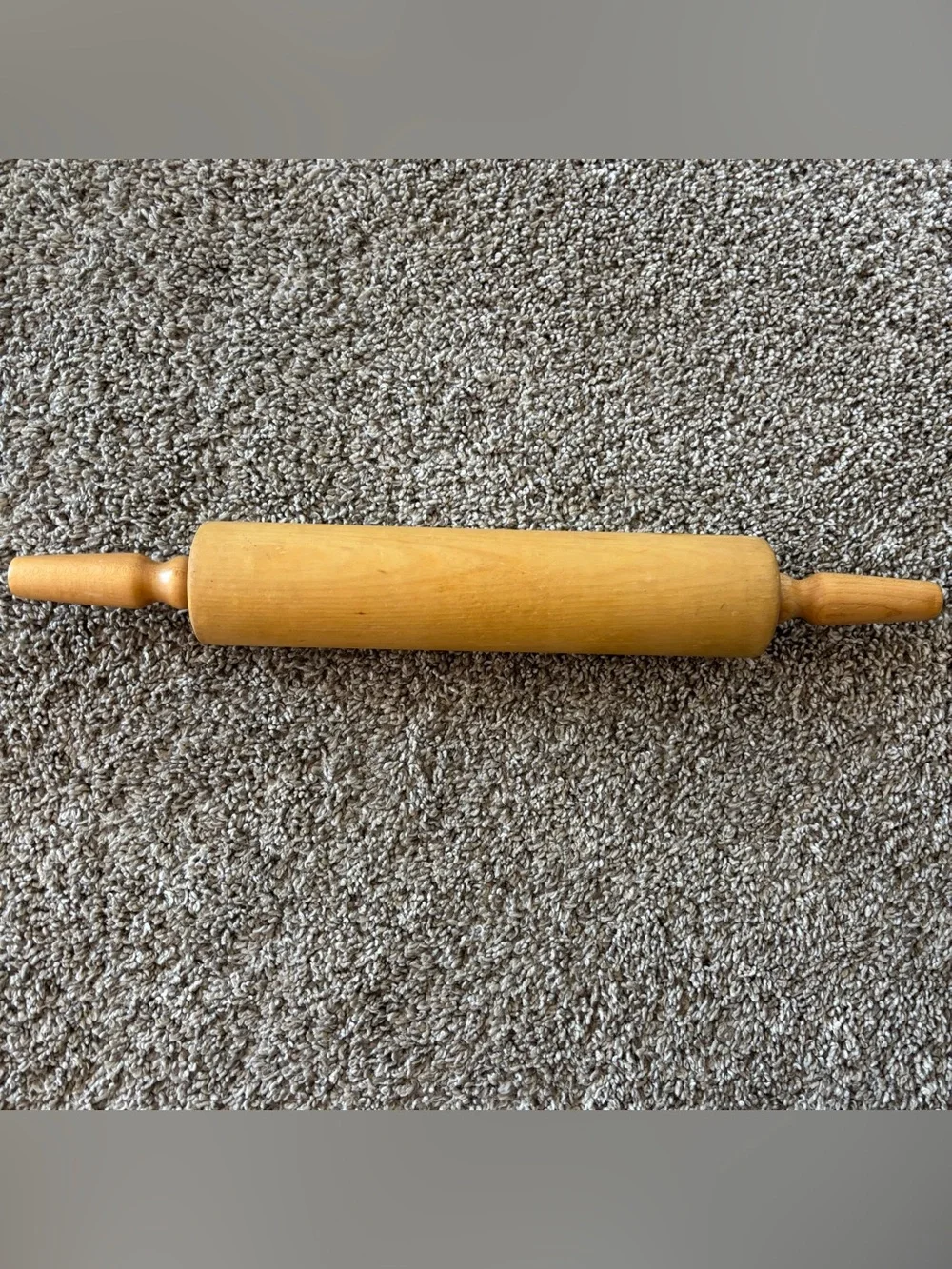 Vintage Baribo Maid Rolling Pin Hardwood 16.5”